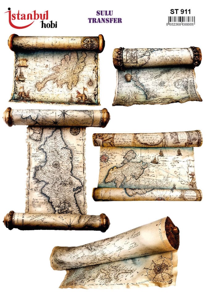 Sulu Transfer Kağıdı 25x35cm ST-911