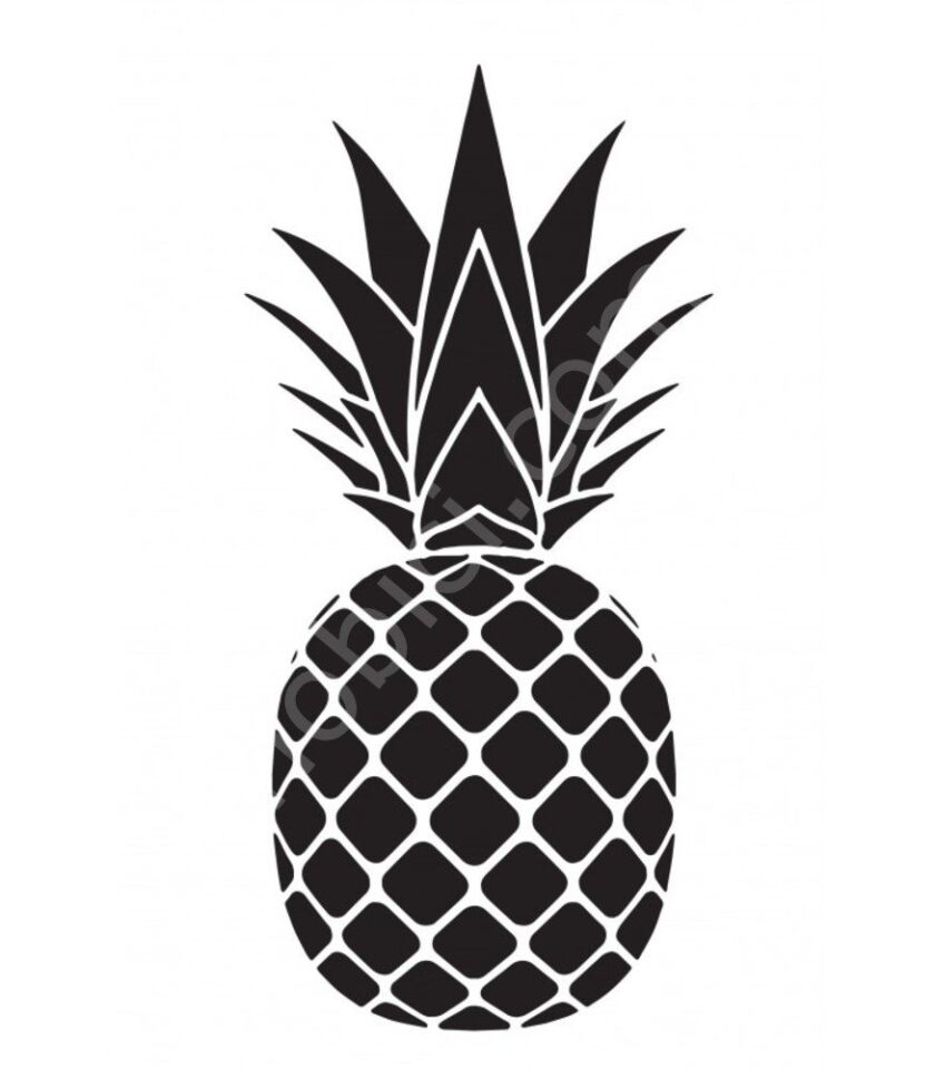 Cadence O136 10x15 O Serisi Ananas Stencil
