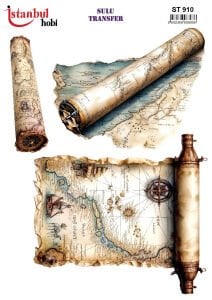 Sulu Transfer Kağıdı 25x35cm ST-910