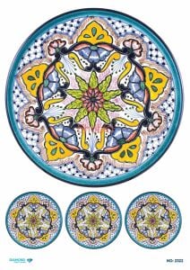 Diamond Pirinç Dekopaj Kağıdı - 2322