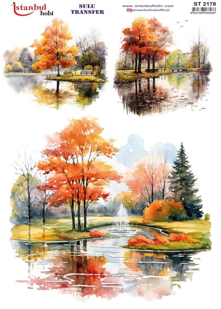 Sulu Transfer Kağıdı 25x35cm ST-2178