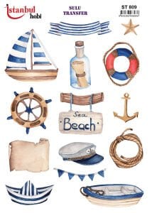 Sulu Transfer Kağıdı 25x35cm ST-809