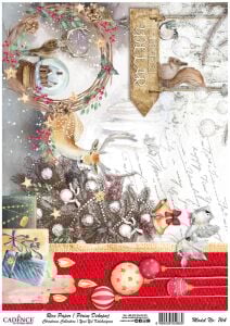 Cadence Pirinç Dekopaj Kağıdı Model - 764