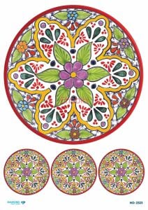 Diamond Pirinç Dekopaj Kağıdı - 2323