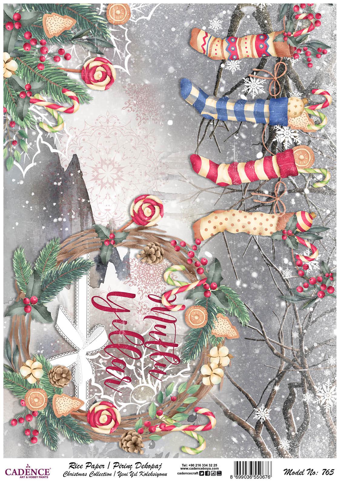 Cadence Pirinç Dekopaj Kağıdı Model - 765