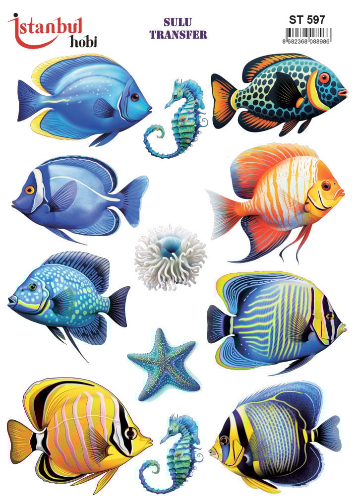 Sulu Transfer Kağıdı 25x35cm ST-597