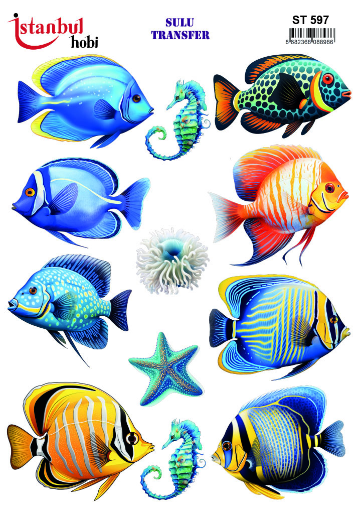 Sulu Transfer Kağıdı 25x35cm ST-597