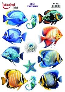 Sulu Transfer Kağıdı 25x35cm ST-597