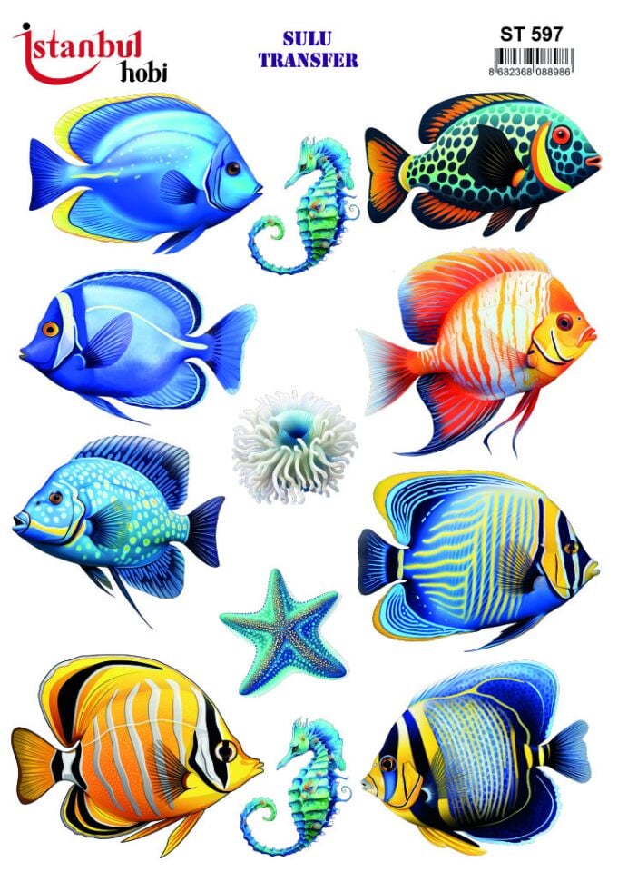 Sulu Transfer Kağıdı 25x35cm ST-597