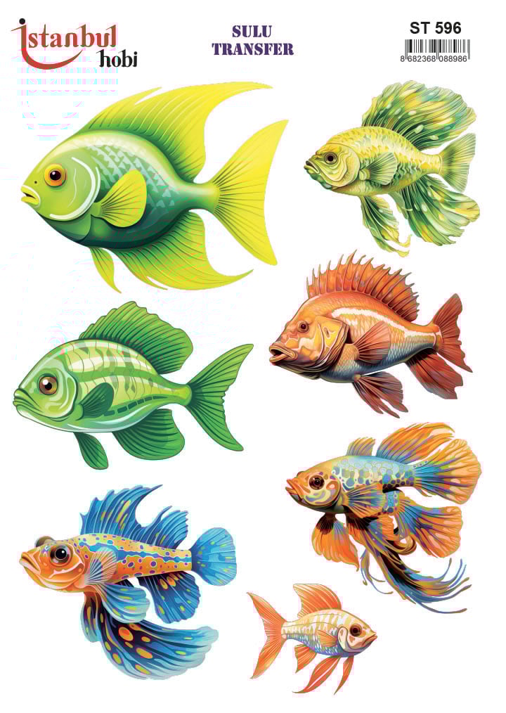 Sulu Transfer Kağıdı 25x35cm ST-596