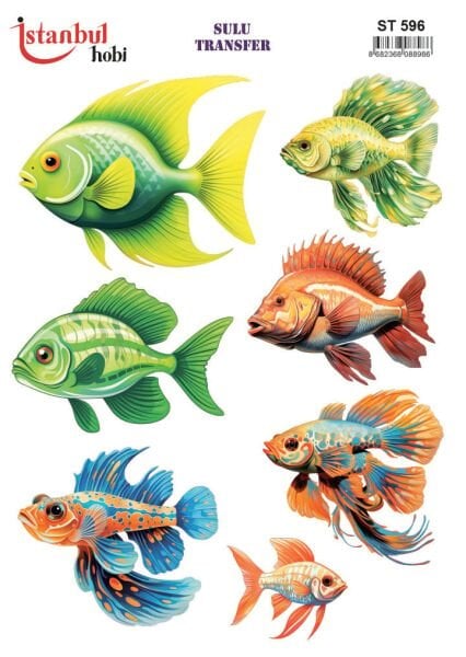 Sulu Transfer Kağıdı 25x35cm ST-596