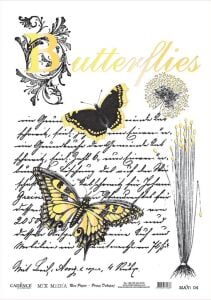 Cadence Mix Media Varak Pirinç Dekopaj MAV-04 ALTIN