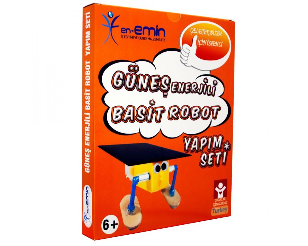 Güneş Enerjili Basit Robot Yapım Seti