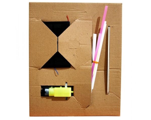 Güneş Enerjili Basit Robot Yapım Seti