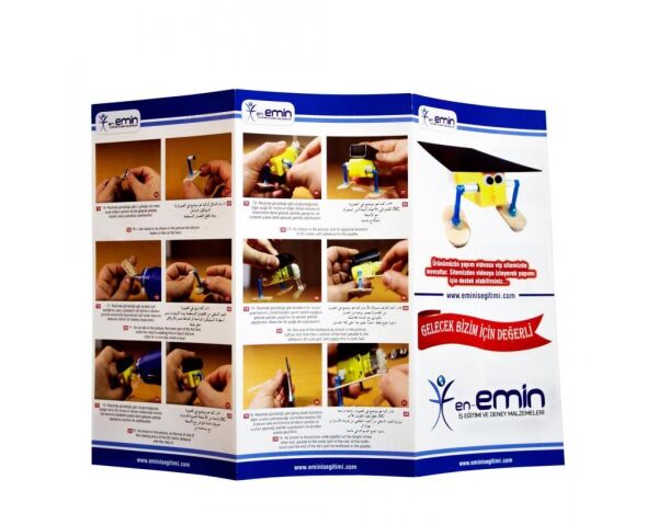 Güneş Enerjili Basit Robot Yapım Seti