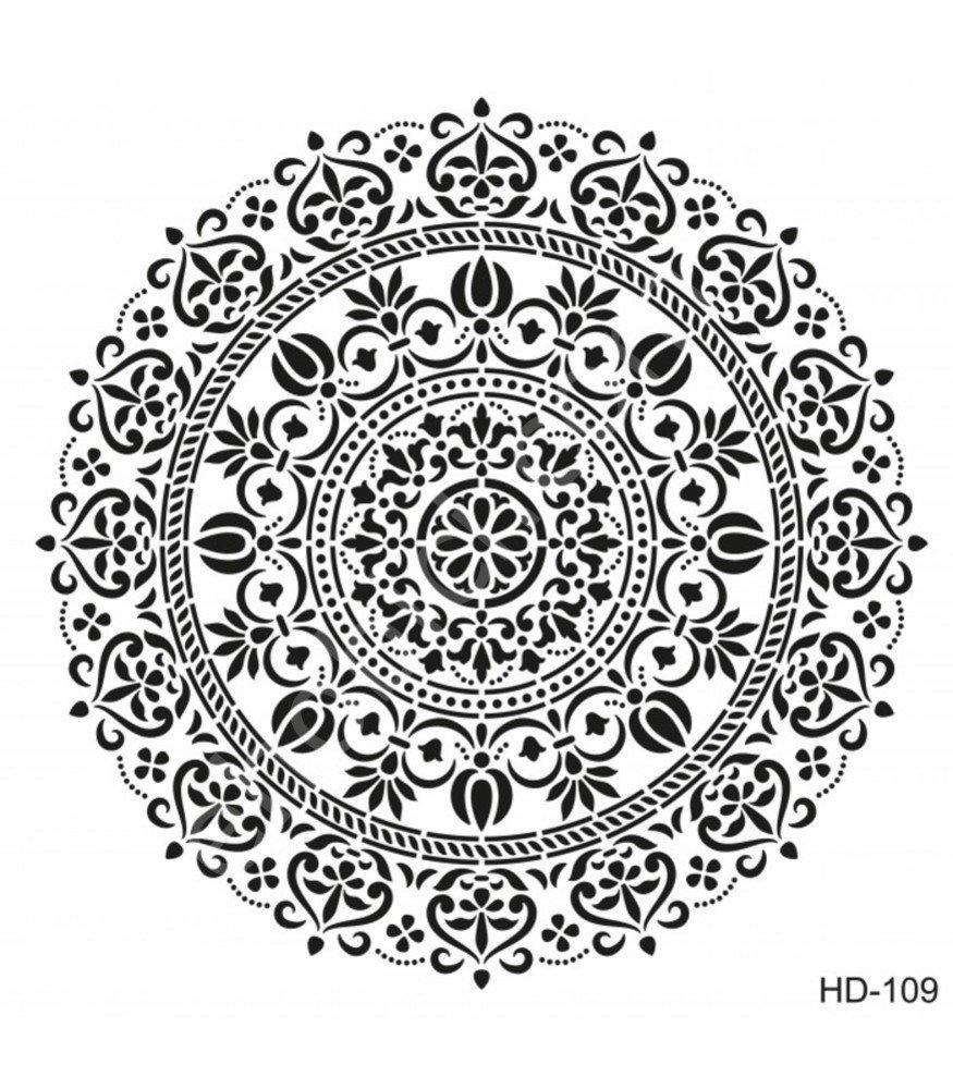 HD109 Cadence Home Dekor Stencil 45x45