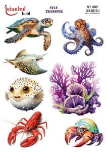 Sulu Transfer Kağıdı 25x35cm ST-595