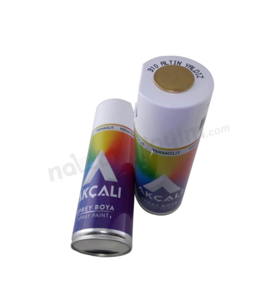 Akçalı Sprey Yaldız Boya 310 Altın 400ML
