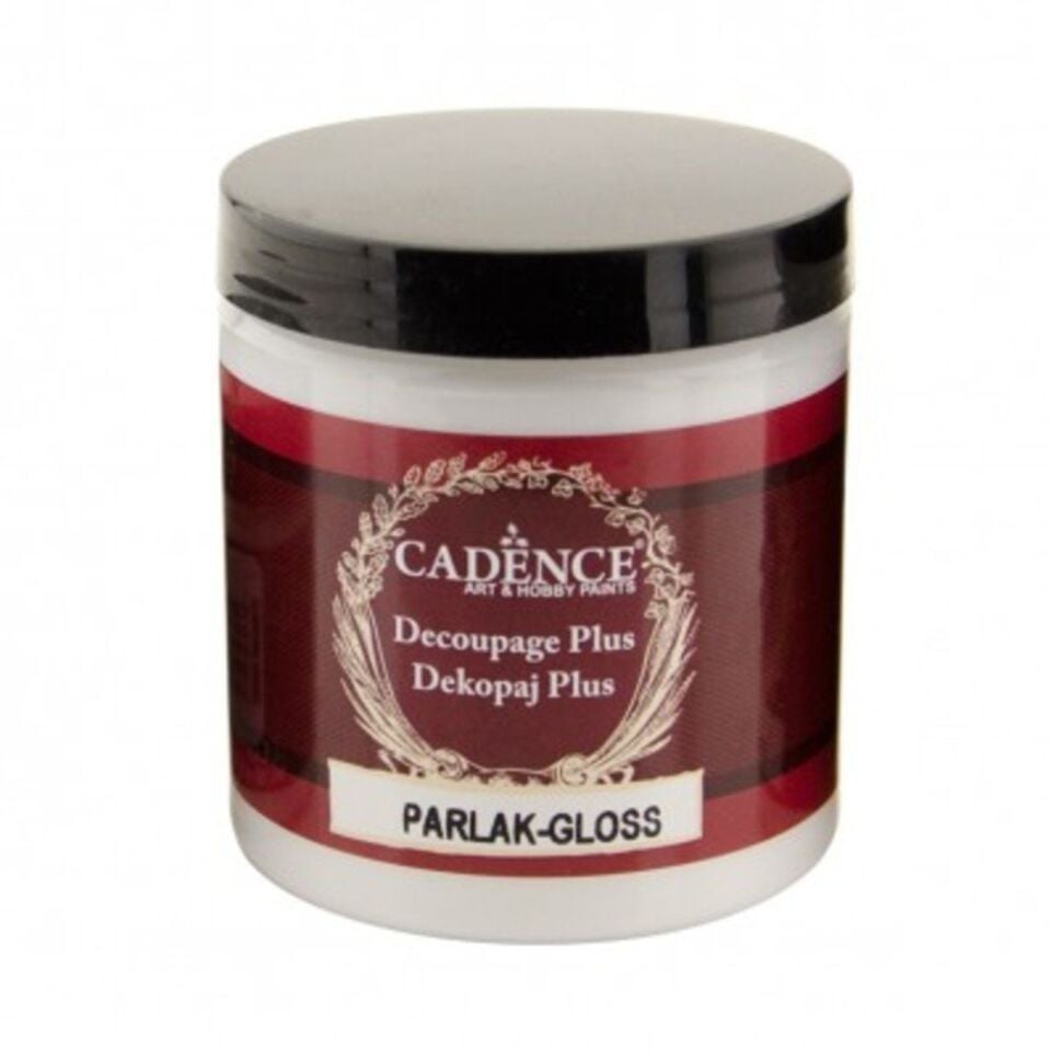 Cadence Dekopaj Plus Tutkalı 250ML (Parlak - Gloss)