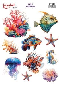 Sulu Transfer Kağıdı 25x35cm ST-594