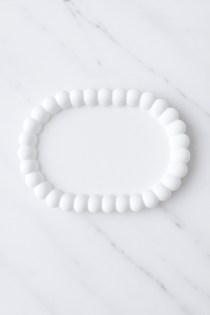 Dekoratif Oval Bubble Sunumluk Tabak 16,5x11cm