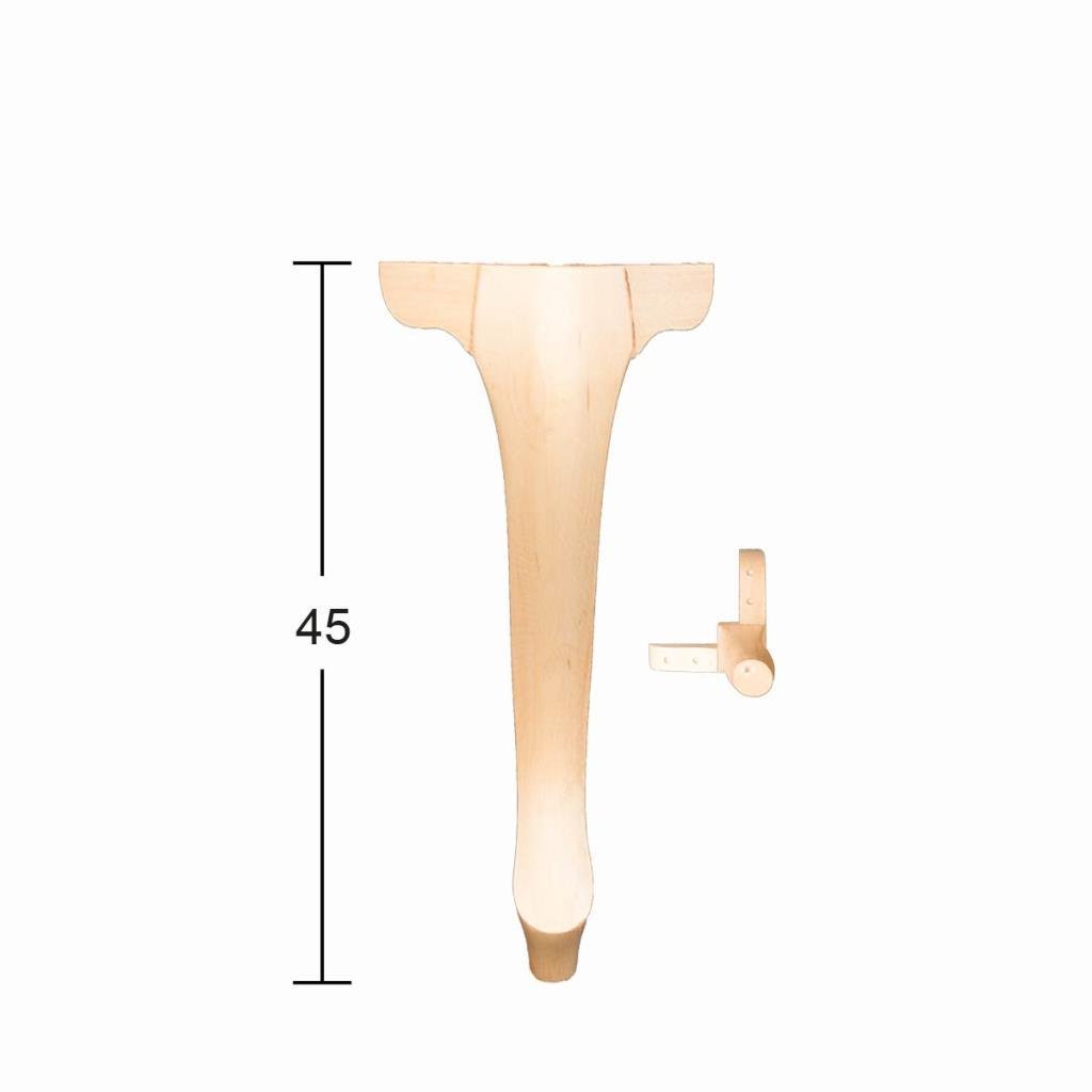 Lükens Ayak 45cm Doğal Ağaç FT-06