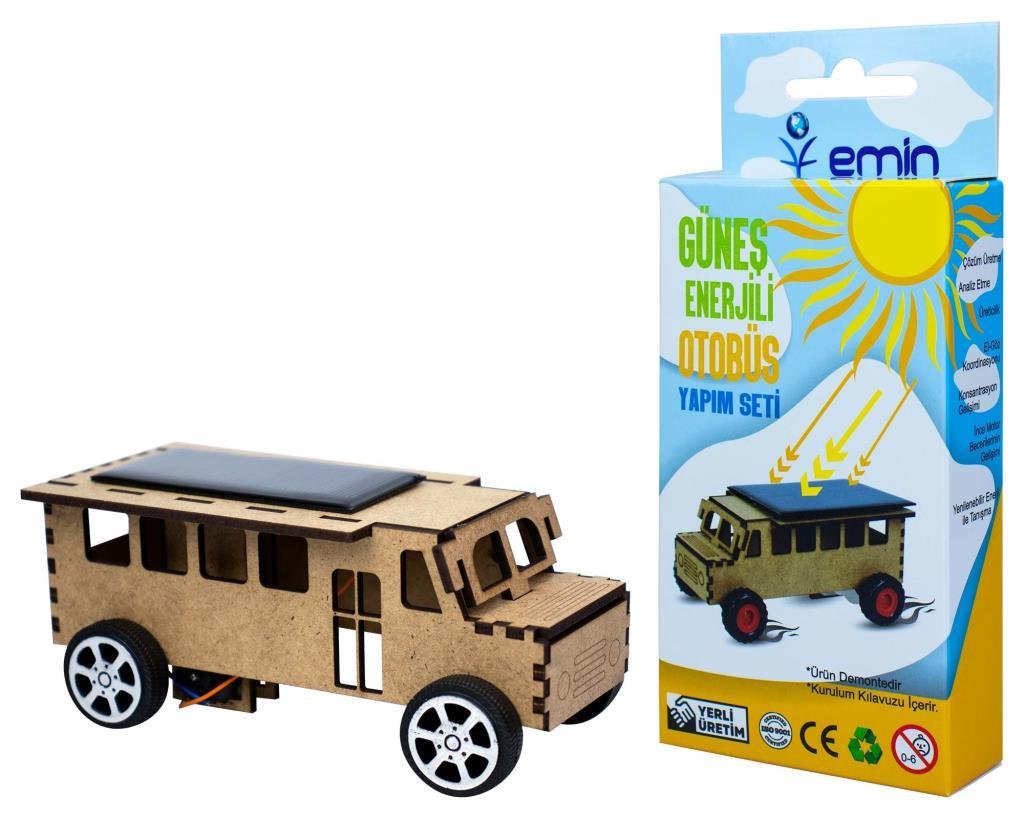Güneş Enerjili Otobüs Yapım Seti