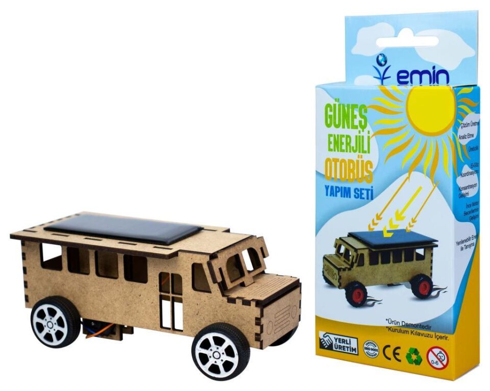 Güneş Enerjili Otobüs Yapım Seti
