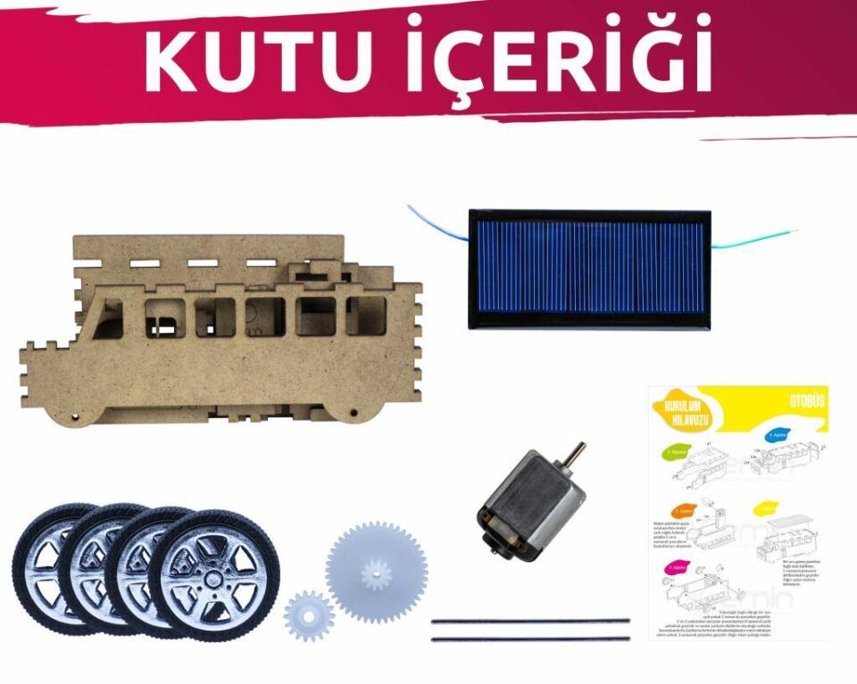 Güneş Enerjili Otobüs Yapım Seti