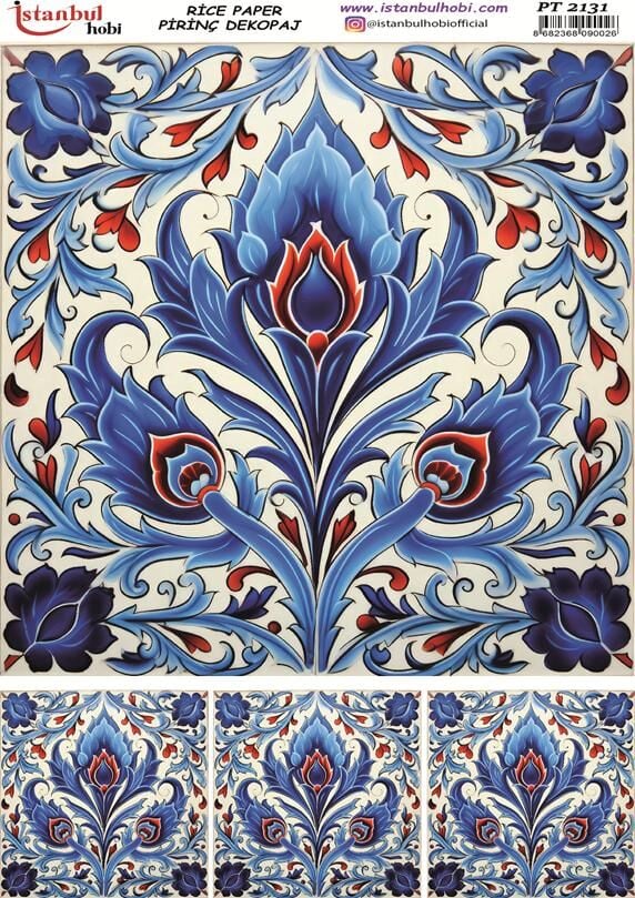 Pirinç Dekopaj Kağıdı 30x42cm PT-2131