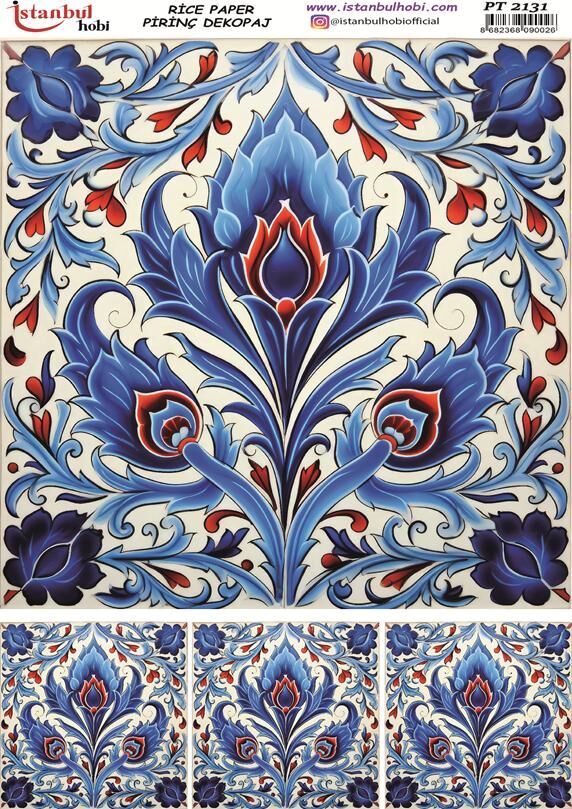 Pirinç Dekopaj Kağıdı 30x42cm PT-2131