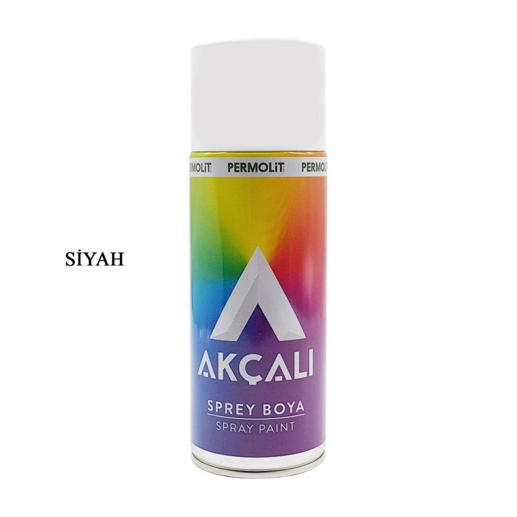 Akçalı Sprey Boya 326 Parlak Siyah 400ML