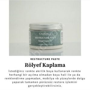 Cadence Rölyef Kaplama - Restructure Paste 150ml