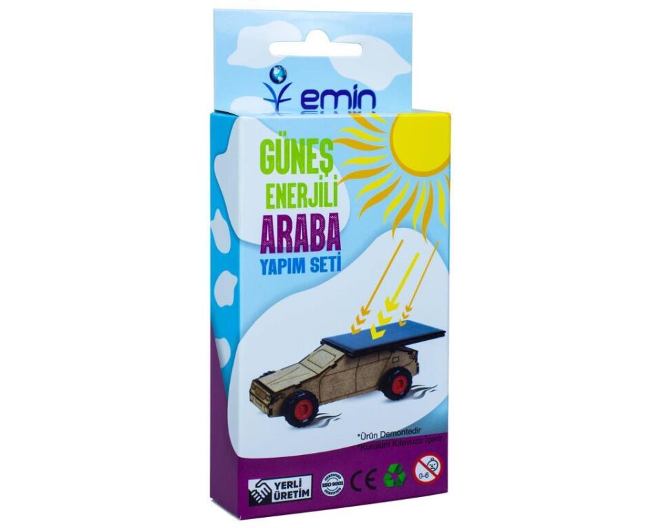 Güneş Enerjili Araba Yapım Seti
