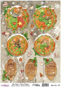 Cadence Pirinç Dekopaj Kağıdı Model - 770