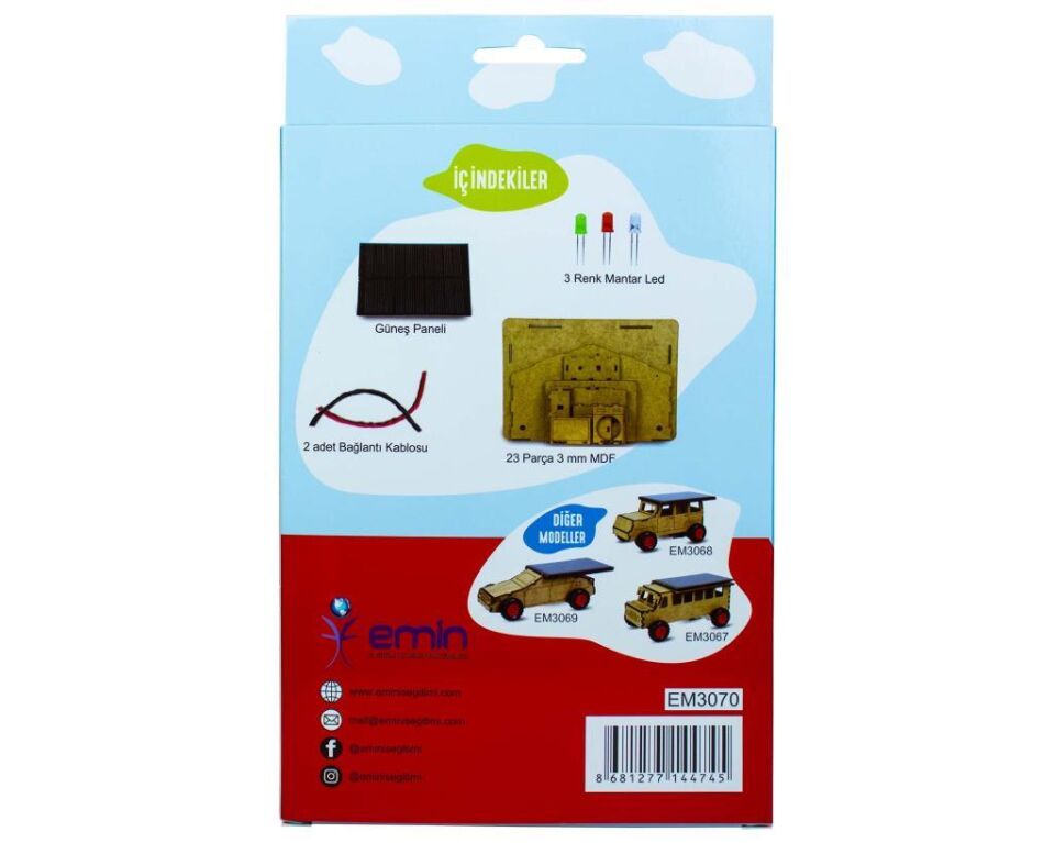 Güneş Enerjili Ev Yapım Seti