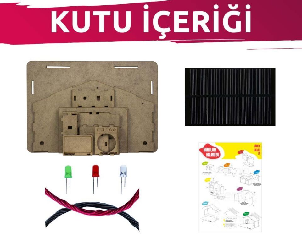 Güneş Enerjili Ev Yapım Seti