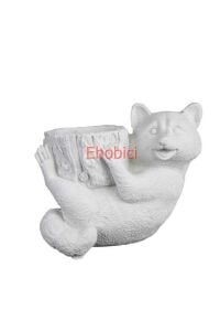 Polyester Rakun Saksi 25x20cm HYK570