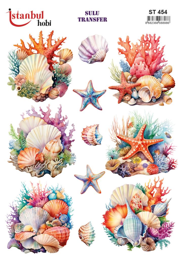 Sulu Transfer Kağıdı 25x35cm ST-454