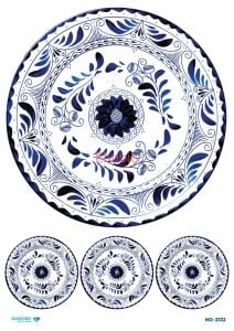 Diamond Pirinç Dekopaj Kağıdı - 2332