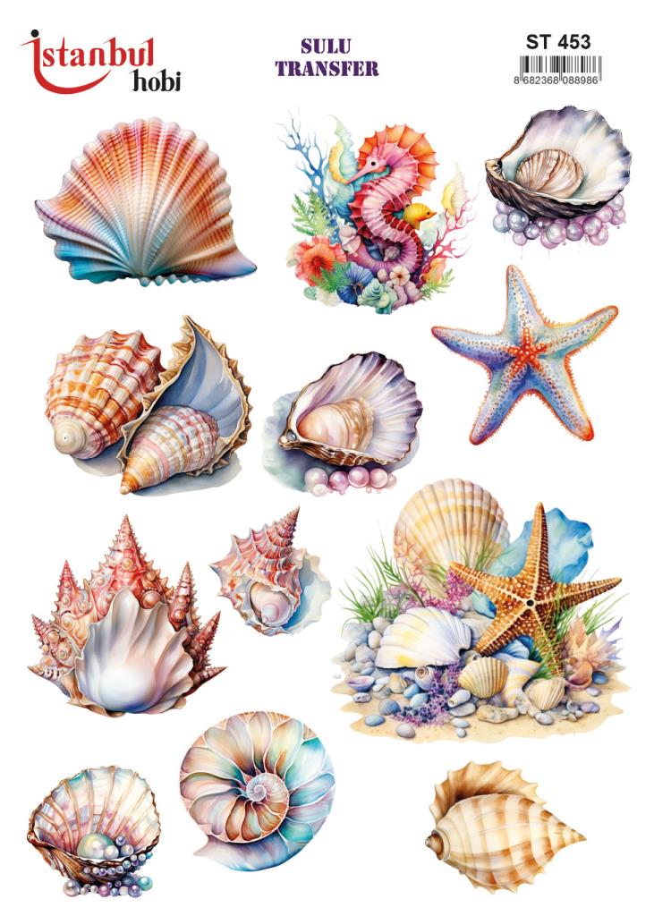 Sulu Transfer Kağıdı 25x35cm ST-453