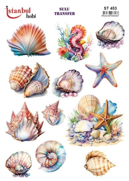 Sulu Transfer Kağıdı 25x35cm ST-453