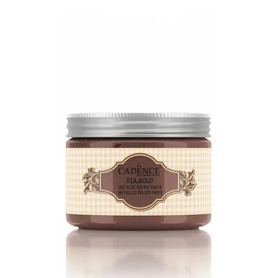 Cadence Diamond Rölyef Pasta 1846 Kahverengi 150ml