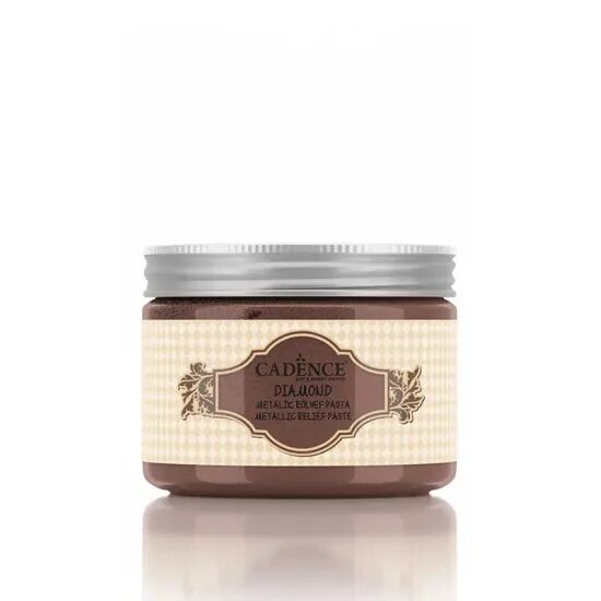 Cadence Diamond Rölyef Pasta 1846 Kahverengi 150ml