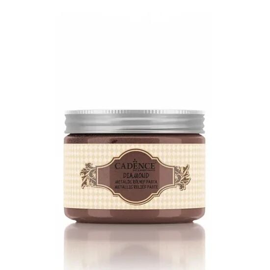 Cadence Diamond Rölyef Pasta 1846 Kahverengi 150ml