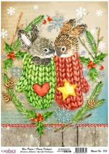 Cadence Pirinç Dekopaj Kağıdı Model - 773