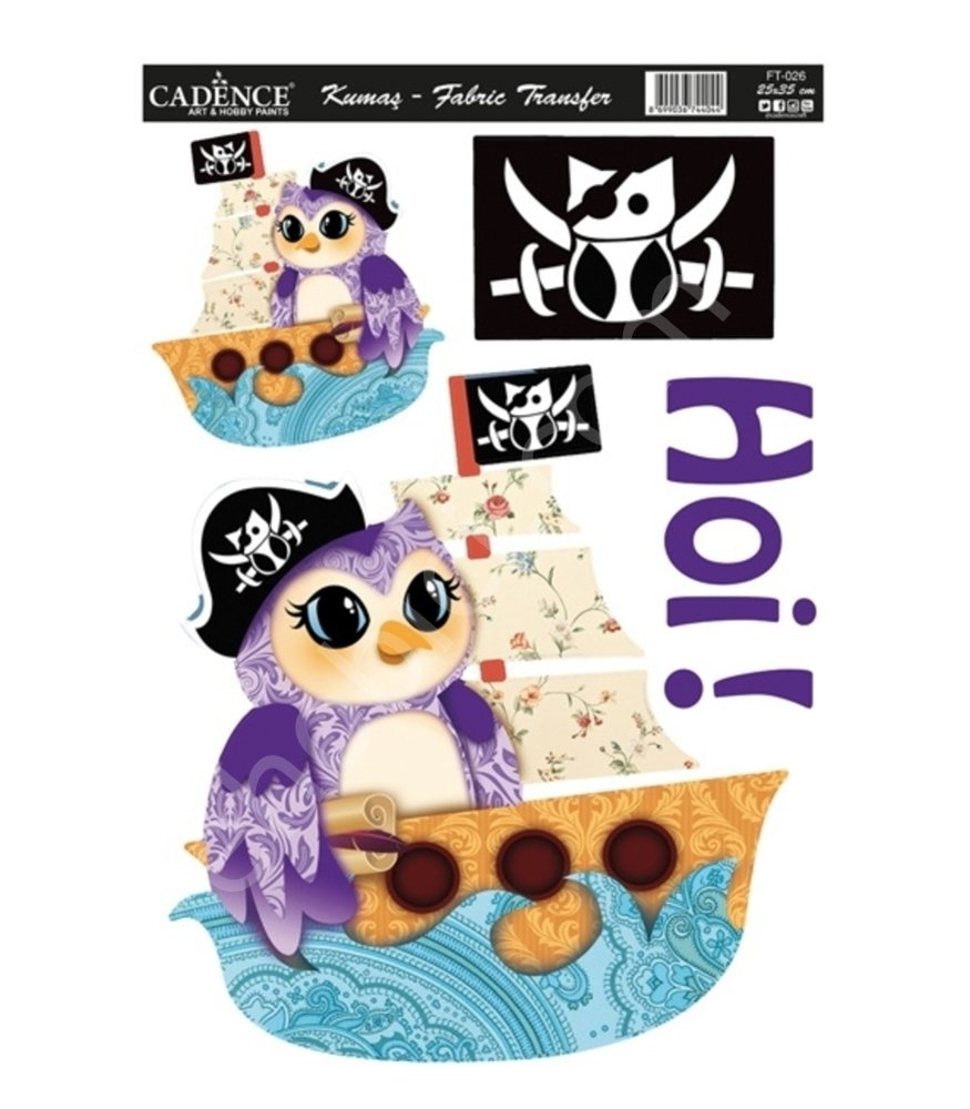 FT-26  Cadence Kumaş Transfer 25x35cm