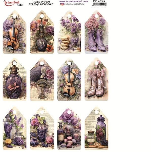 Pirinç Dekopaj Kağıdı 30x42cm PT-1875