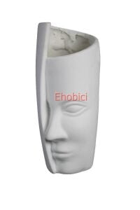 Polyester Tek Yüzlü Soyut Vazo 30x11cm HYK576