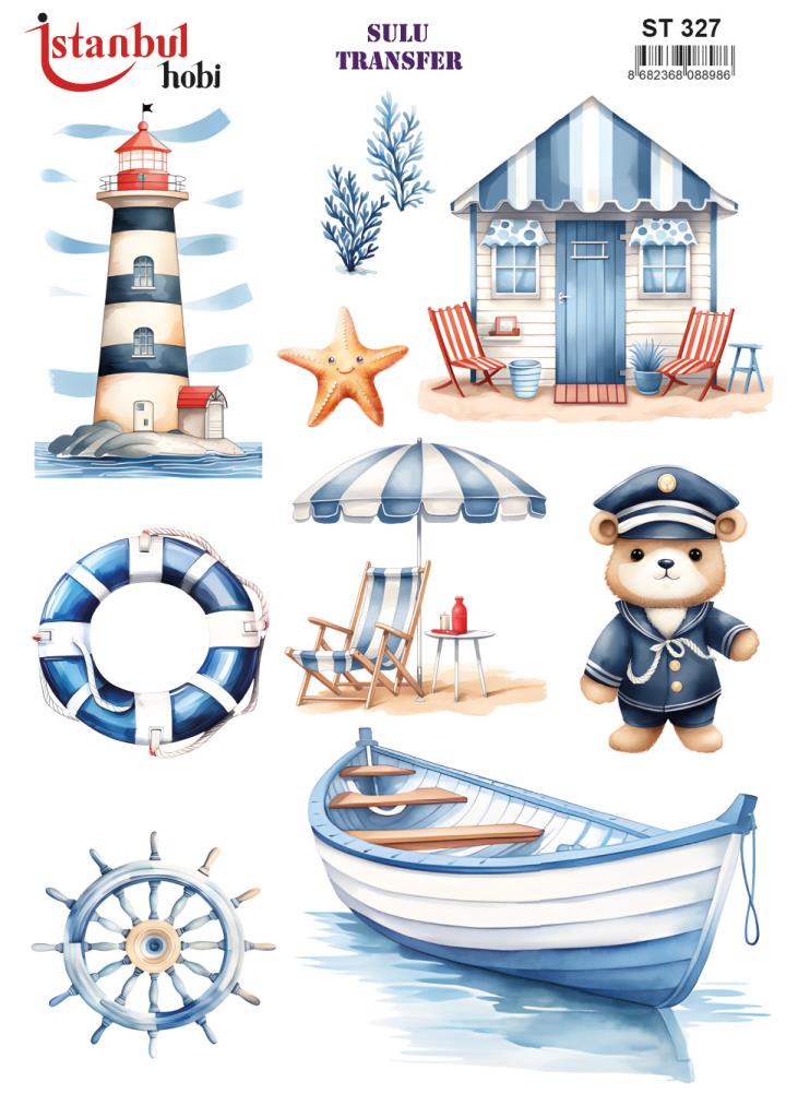 Sulu Transfer Kağıdı 25x35cm ST-327